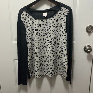 Kaleigh Leopard Print Top